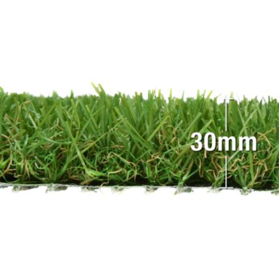Rouleau de gazon synthétique L.4m x l.1m H.30mm Orno Klikstrom