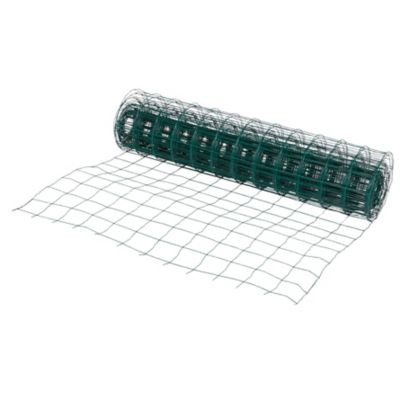 Pro.tec 1x rouleau grillage métallique (mailles carrées)(1m x 25m