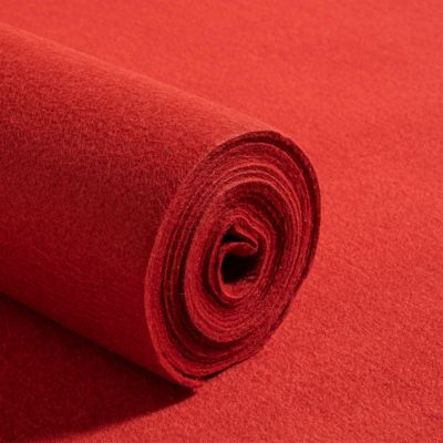 Rouleau de moquette 1 x 5 m rouge  Oviala