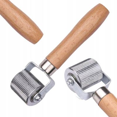 Rouleau de Réparation avec Roulement 40 mm - Manche Bois Ergonomique, Précision, Pour Pneus et EPDM
