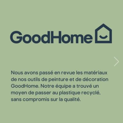 Rouleau Easy surface lisse GoodHome 180mm