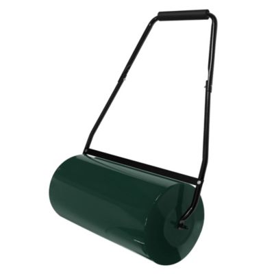 Rouleau à gazon ECD Germany 50 L 59,5 cm de largueur en acier vert remplissable par eau ou sable