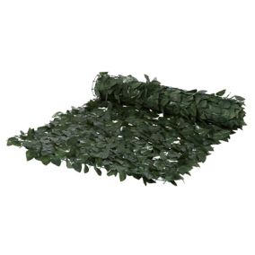 Haie Artificielle Extensible Brise Vue 1m x 30m, Clôture Plastique  Anti-l'antanage Brise Vue Plantes Artificielles(Size:1x30m/3.28x98ft)