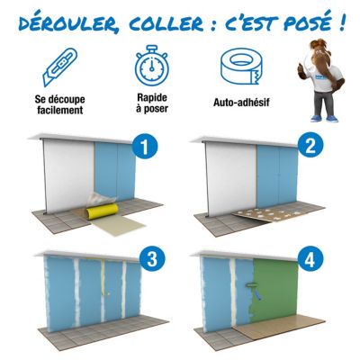 Rouleau isolant mince phonique Soprema Tecsound 122 x 260 cm (vendu au — free download
