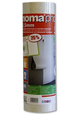 Rouleau en liège NOMA®Nature pour isolation thermique et phonique 500 x 50  x 0,4 cm - HORNBACH