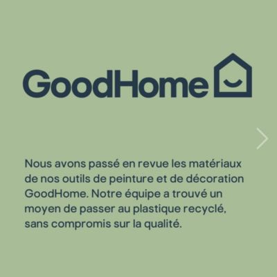 Rouleau mur et plafond monocouche GoodHome 230mm