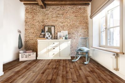 Rouleau PVC Ecofloor chêne moyen L.2 m (vendu au m²)