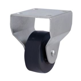 Roulette fixe ø4 cm,20 kg Caoutchouc thermoplastique (TPR)
