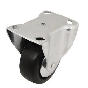 Roulette fixe ø6.47 cm,40 kg Caoutchouc thermoplastique (TPR)