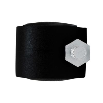 Roulette jumelée pivotante noire ø3.5 cm, charge max 18 kg