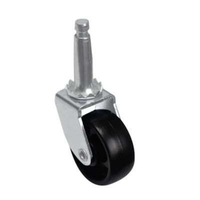Roulette pivotante ø4.1 cm,15 kg Noir