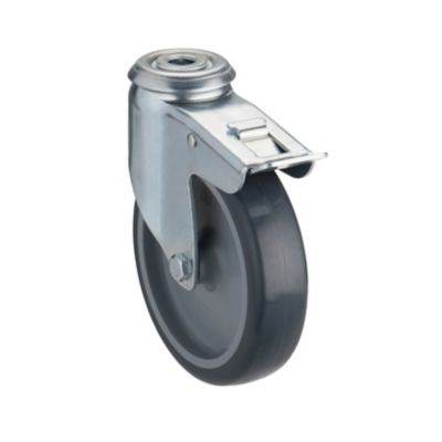 Roulette pivotante fixation à oeil roue polypropylène pour collectivités,  diamètre 100 mm, charge 70 kg, type 1670 PIP - Le Temps des Travaux