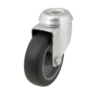 Roulette pivotante grise ø7.63 cm, charge max 55 kg