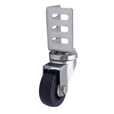 Roulette pivotante noire ø4.9 cm, charge max 35 kg
