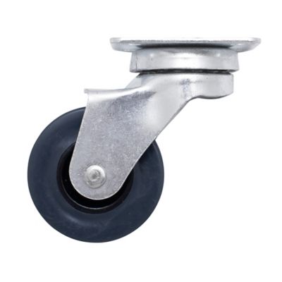 4 X Roulettes Simple Roue Plaque Réparer 40mm (1.1