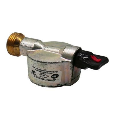 ROUSSEAU - Adaptateur butane propane pour bouteille Elfi Malice Twiny - Valve diamètre 20 mm - Sortie 21,7x1,814