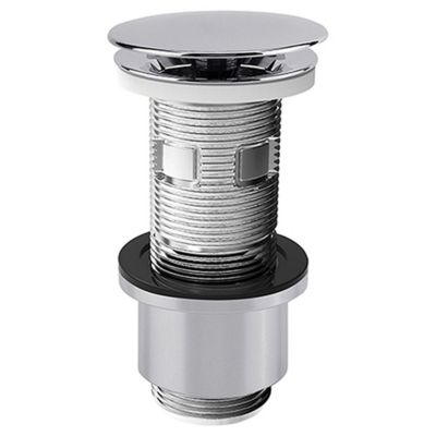 Rousseau - Bonde de Lavabo Clic-Clac Universelle en ABS - Chromé