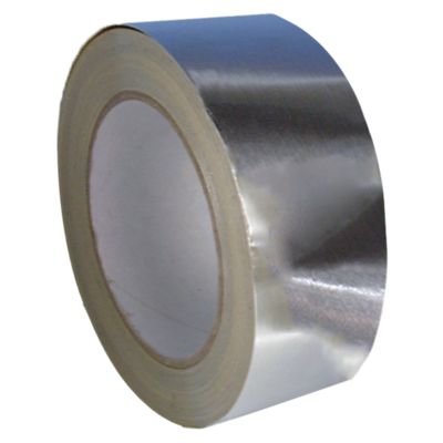 Ruban adhésif aluminium longueur 50 mètres assemblage étanchéité des conduits VMC - Largeur (mm) 75