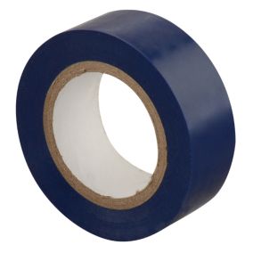 Ruban adhésif PVC 10 mètres bleu