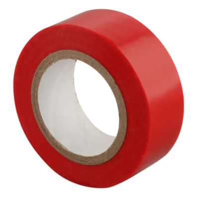 Ruban adhésif PVC 10 mètres rouge
