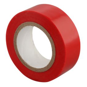 Ruban adhésif PVC 10 mètres rouge