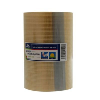 Ruban adhésif renforcé répare bâche, Larg 9.50 cm