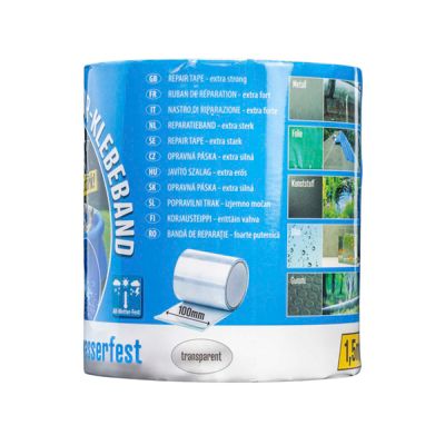 Ruban Adhésif Étanche De Réparation Pour Piscine, Bâche, Tuyau - 150 X 10 Cm - Multi Supports Verre Plastique Métal - Instantané -