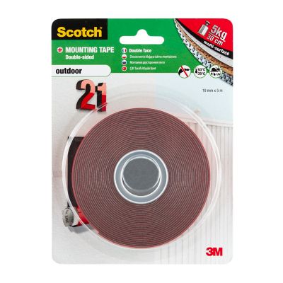 Ruban adhésif de montage extérieur Scotch Mirror, 19 mm x 5 m
