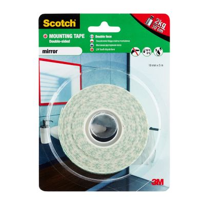 Ruban adhésif de montage Scotch Mirror, 19 mm x 5 m Castorama