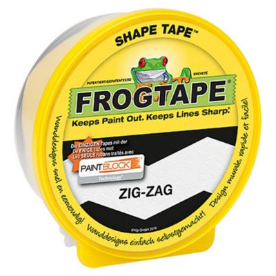 Ruban adhésif Frogtape zig zag 22.8 m x 46 mm