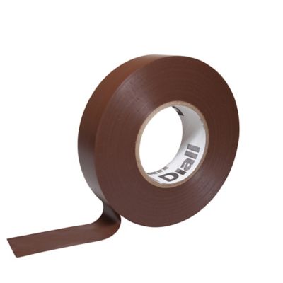 Ruban d'isolation électrique 19 mm x 33 m marron