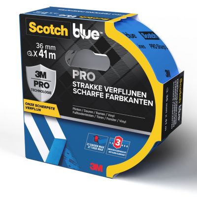 Ruban de masquage bleu Multi-Surfaces Scotch blue 3M, 36 mm x 41 m