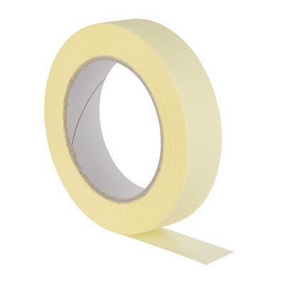 2 X Ruban de masquage 25mx25 mm - ruban de peintre - ruban 25 mètres - largeur 25 mm