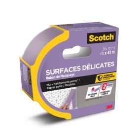 Ruban de Masquage premium pour Surfaces Délicates Scotch® 2080 Violet 36 mm x 41 m