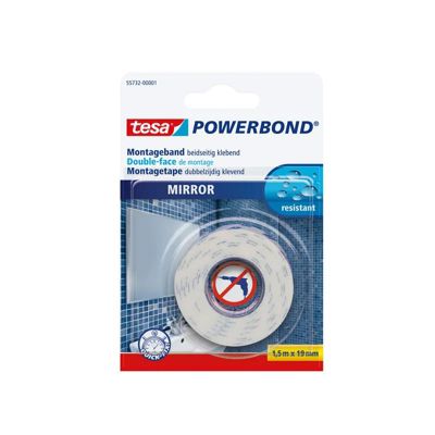 Ruban de montage tesa POWERBOND 55732 blanc 1,5 m x 19 mm