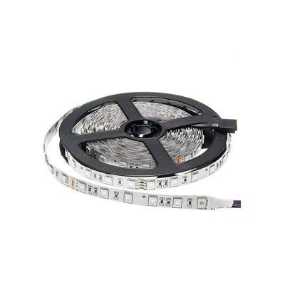 Ruban LED 14,4W/m 24V 60LED/m longueur 5m - RGB Multicolore