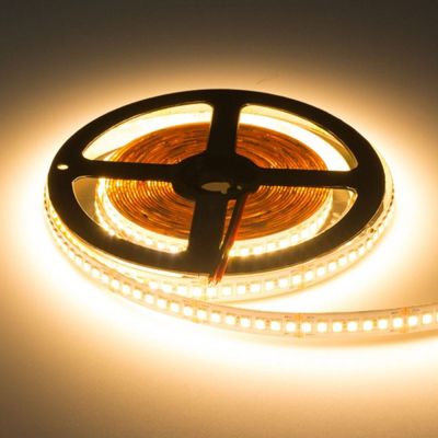 Ruban LED 20W/m 24V 196LED/m longueur 5m - Blanc Chaud 2800K