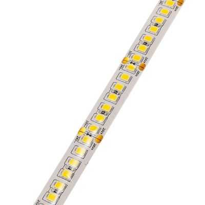 Ruban LED 20W/m 24V 196LED/m longueur 5m - Blanc Chaud 2800K