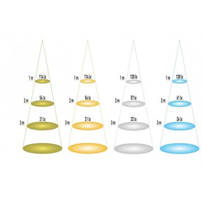 Ruban LED Blanc 24V 60 LED/m étanche 4,8W/m 5m - Blanc Chaud 3000K