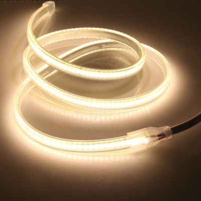 Ruban LED COB 220V IP65 432LED/m (vendu sur mesure au mètre) - Blanc Chaud 2300K - 3500K - SILAMP