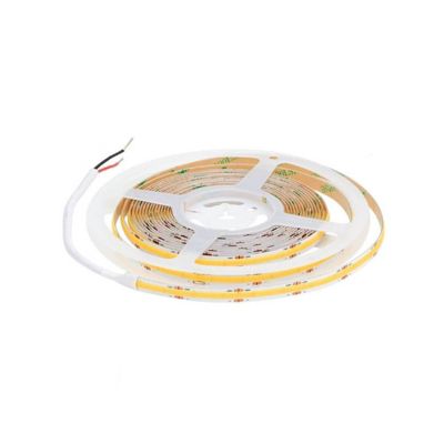 Ruban LED COB DC24V 12W/m 512LED/m IRC90 longueur 5m - Blanc Naturel 4000K