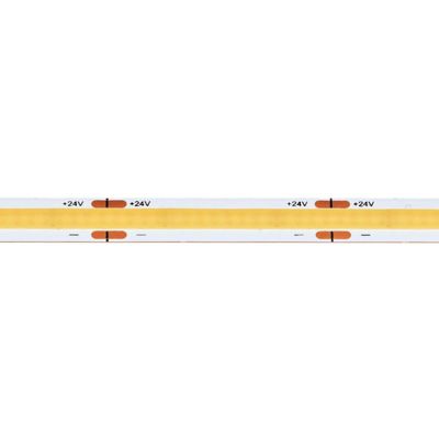 Ruban LED COB DC24V 12W/m 512LED/m IRC90 longueur 5m - Blanc Naturel 4000K