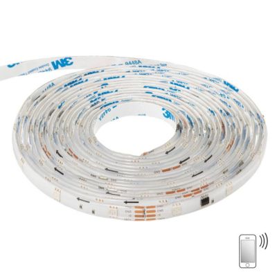 Ruban LED connecte avec application wifi + bluetooth + 5m - Atmosphera