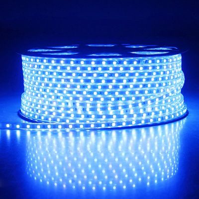 Ruban Led sécable 2835 120Led/m en silicone 50 Mètres Etanche IP67 BLEU