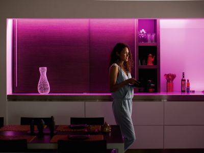 Ruban LED Shape smart light Philips Hue blanc et couleur d'ambiance 2m
