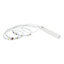 Ruban lumineux à piles à détection Lacerda LED intégrée blanc neutre IP20 130lm 2W L.100cm blanc GoodHome