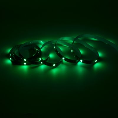 Ruban lumineux Baldaia LED intégrée variation de couleurs IP20 dimmable 5W L.400cm noir GoodHome