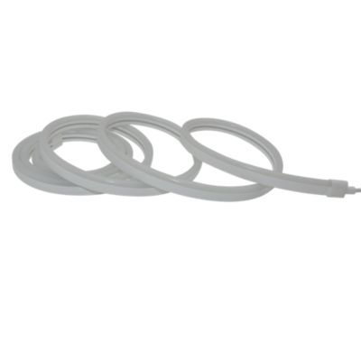 Ruban lumineux néon Almeid LED intégrée variation de couleurs IP20 dimmable 10W L.200cm blanc Goodhome