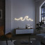 Ruban lumineux néon Almeid LED intégrée variation de couleurs IP20 dimmable 22W L.500cm blanc Goodhome
