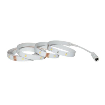 Rallonge ruban lumineux Waldeck LED intégrée blanc neutre IP20